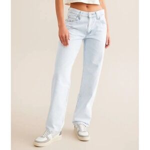 Levi's Women's Mid-Rise '94 Baggy Straight Blue Jeans Size 30 x 31